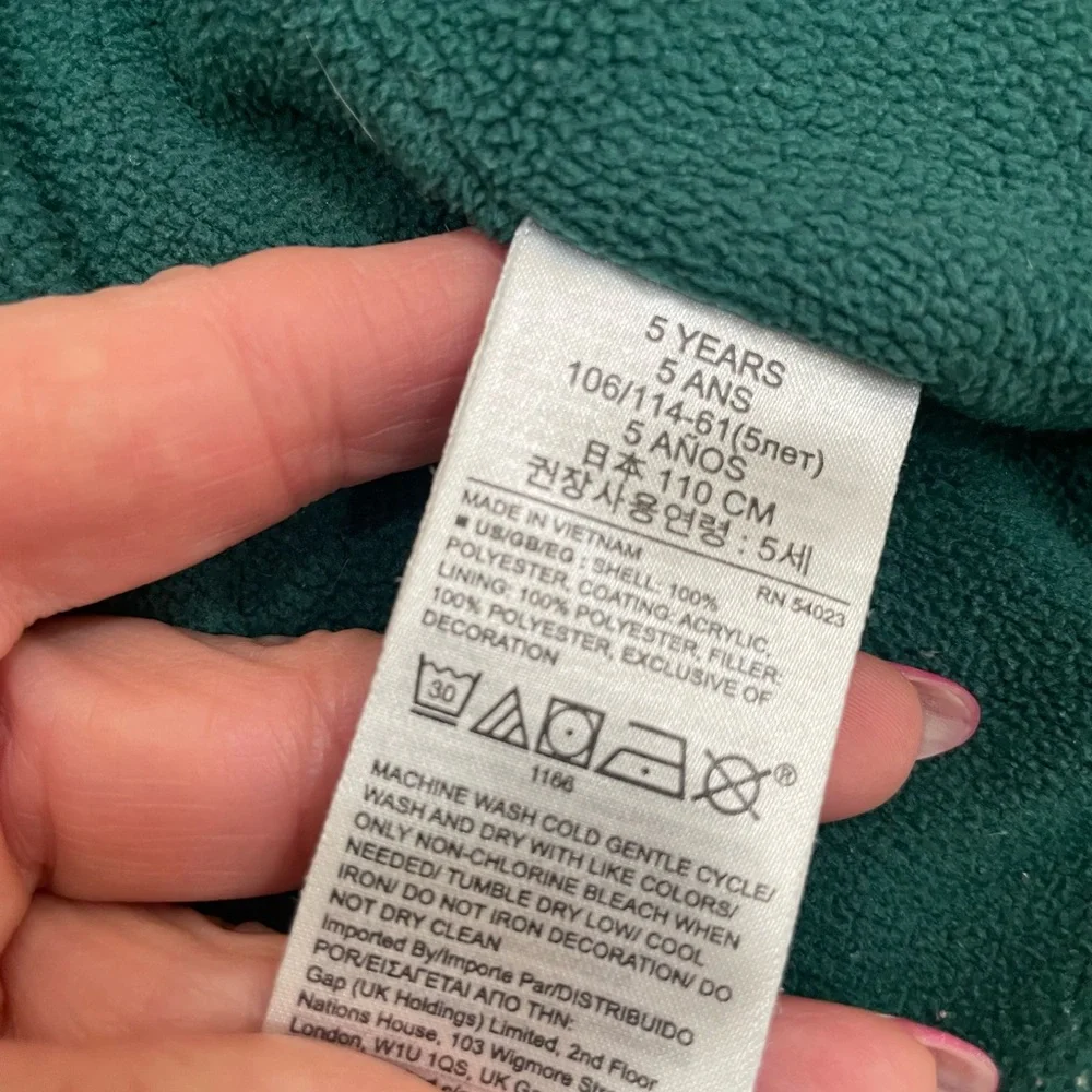 GAP winter puffer coat boy 5